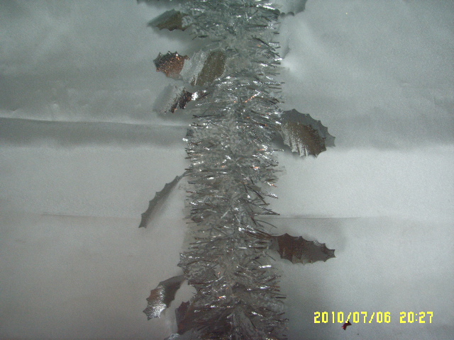 4711542839497-9呎銀白樹葉金蔥條