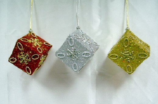 4711542830357聖誕金蔥立體吊飾