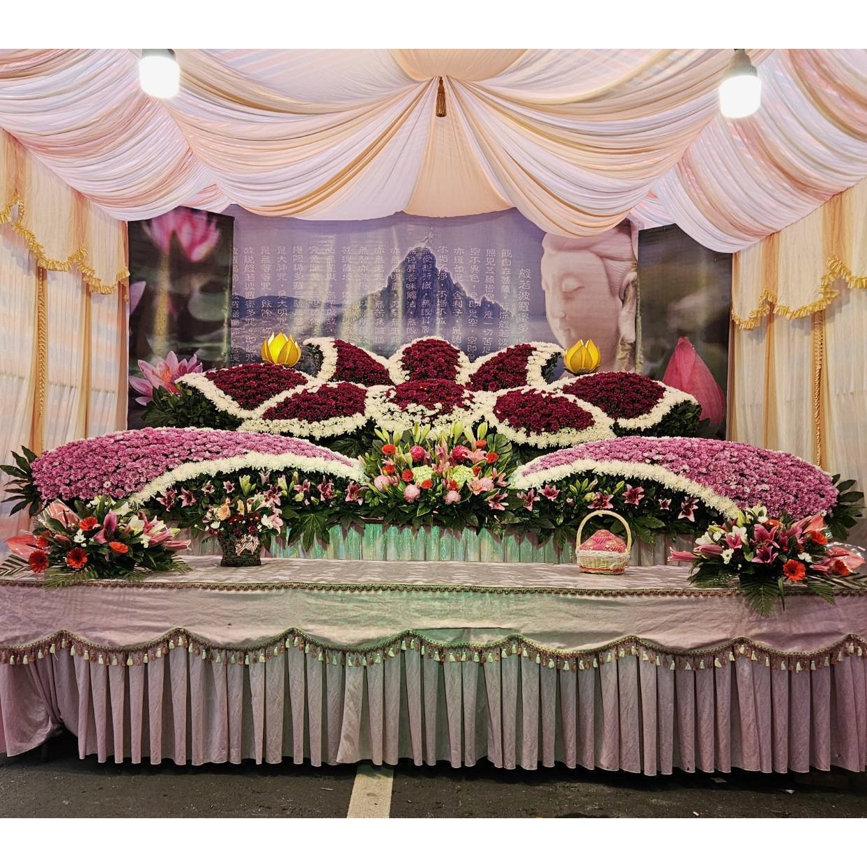 喪禮會場設計佈置~❀花想容花藝設計❀