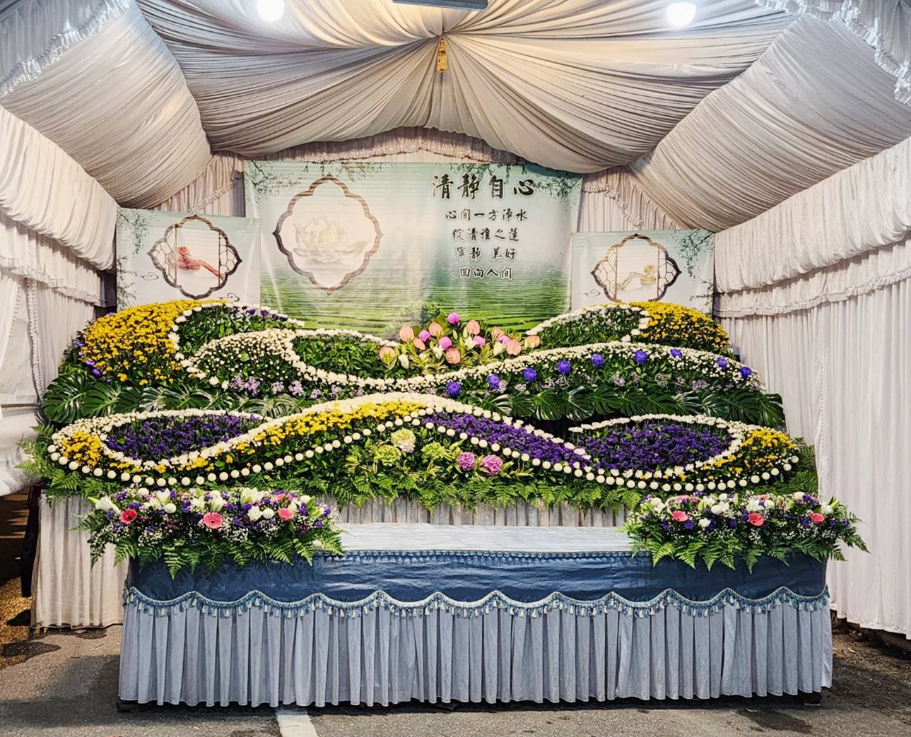 喪禮會場設計佈置~❀花想容花藝設計❀