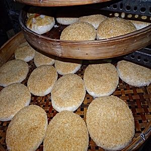 古早味喜餅-黑豆沙麻糬餅