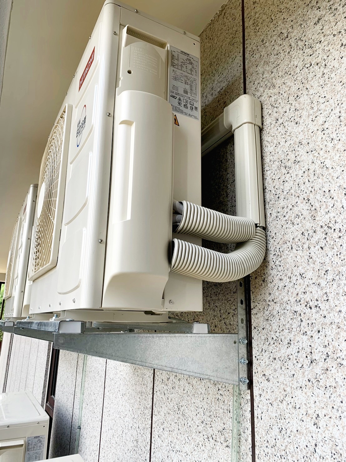 室外機配線配管