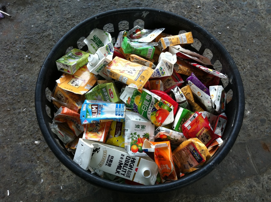 鋁箔包、立樂包回收