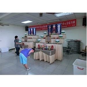 訓練術科過程-搭靈堂