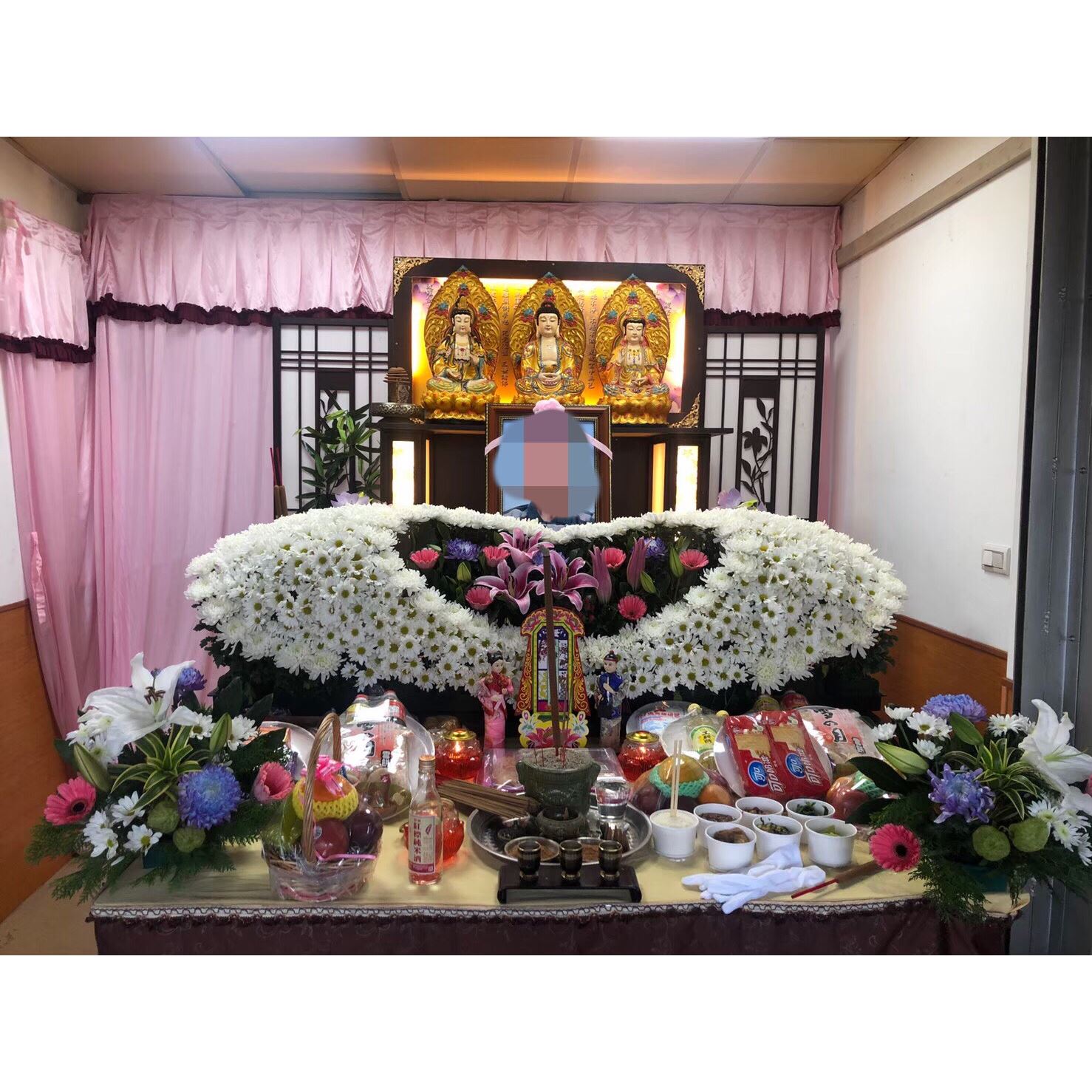 道教奠禮會場佈置