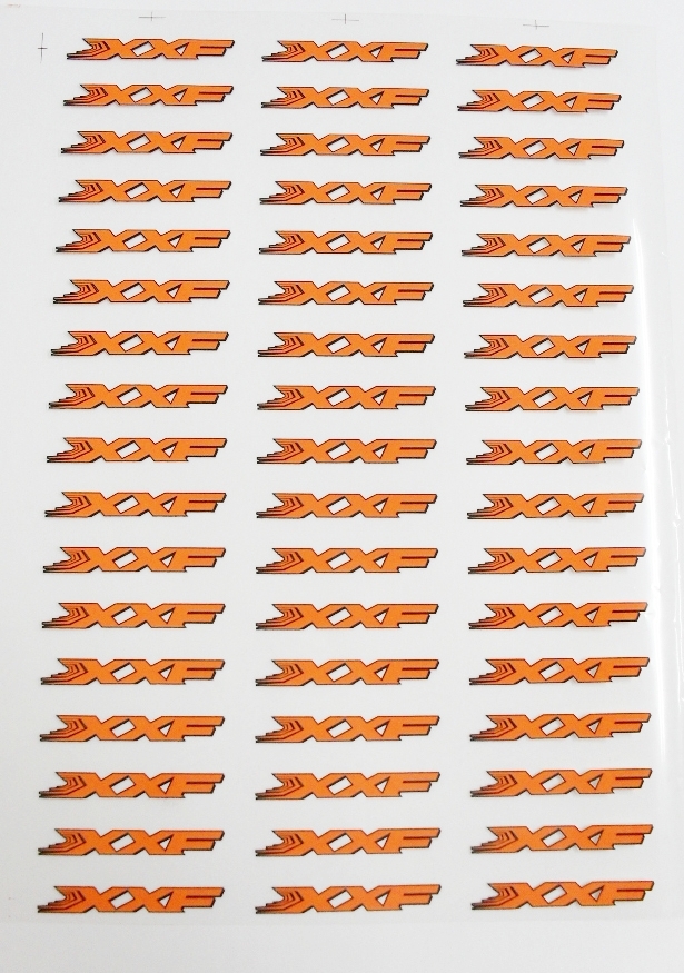 PC、PVC、PP印刷貼紙