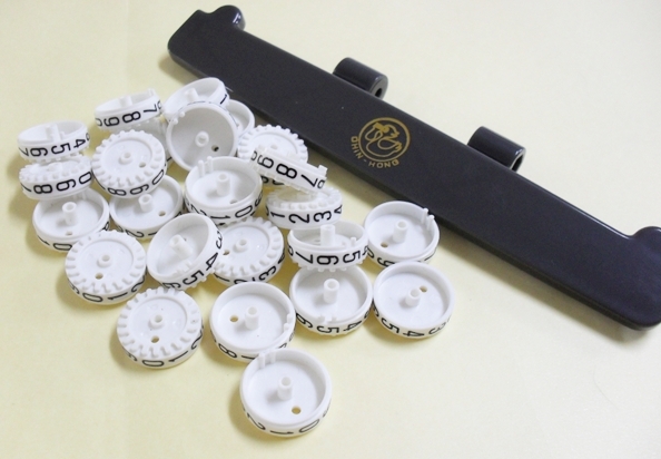 塑膠不規則印刷燙金