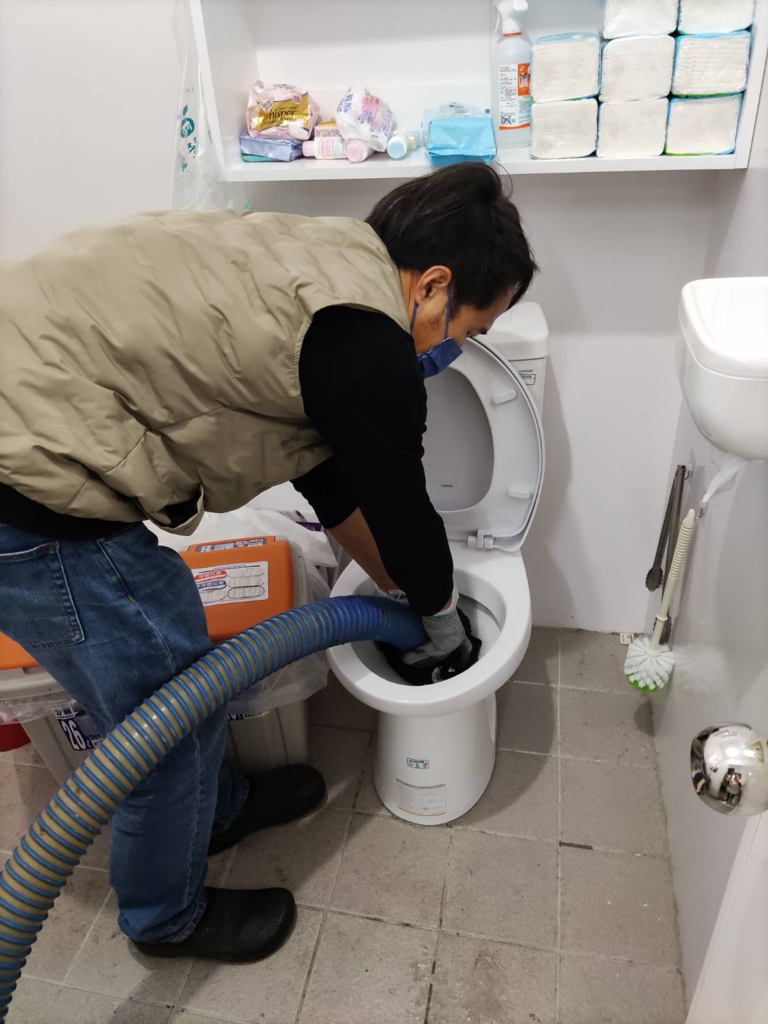 台中北屯通馬桶通水管專業公司-廣通環保工程行