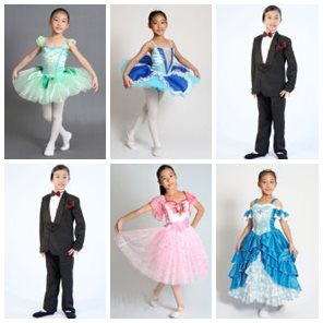 小孩專用服裝-芭蕾禮服服裝