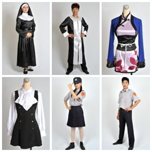 成人專用服裝-人物服裝