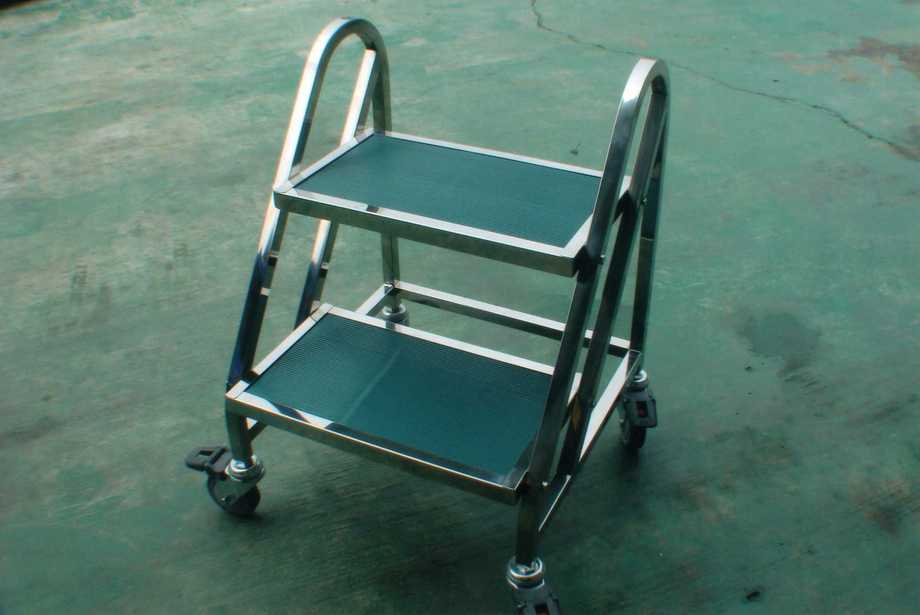 1.不銹鋼二階梯