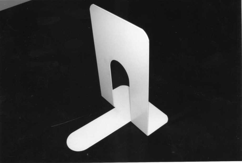 鋼製L型書擋(樣式1)