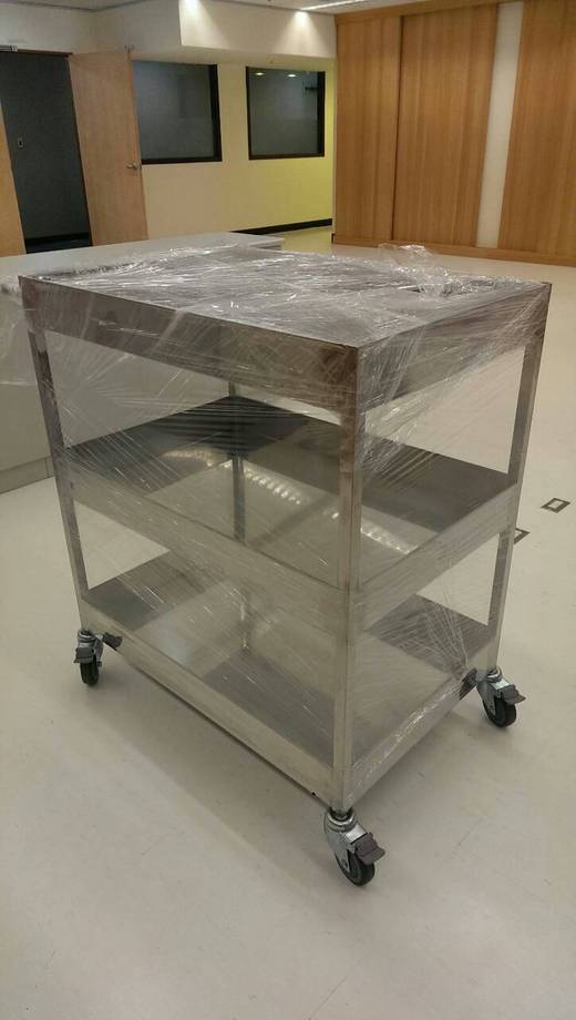 2不銹鋼公文推車