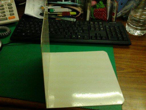 鋼製L型書擋(樣式2)