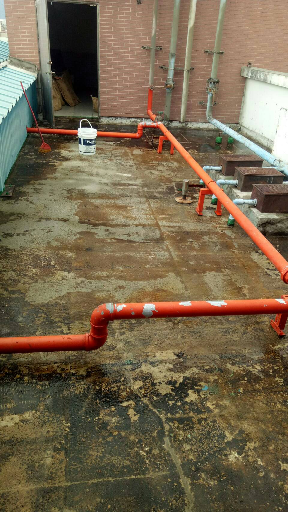 屋頂防水施工前中後&nbsp;