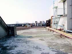 屋頂PU防水工程-施工前