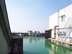 屋頂PU防水工程-施工後