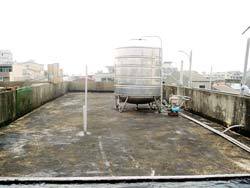 屋頂PU防水工程-底漆施工前