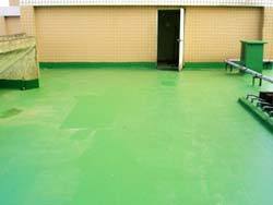 屋頂水性防水-施工後