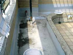 空中花園彈性防水塗料-施工前