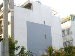 外牆水性及油性防水施工-施工後