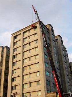 外牆無痕奈米滲透材施工