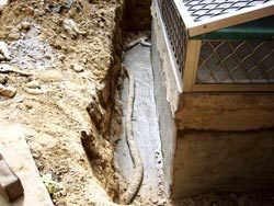 中庭花園漏水處理-施工後