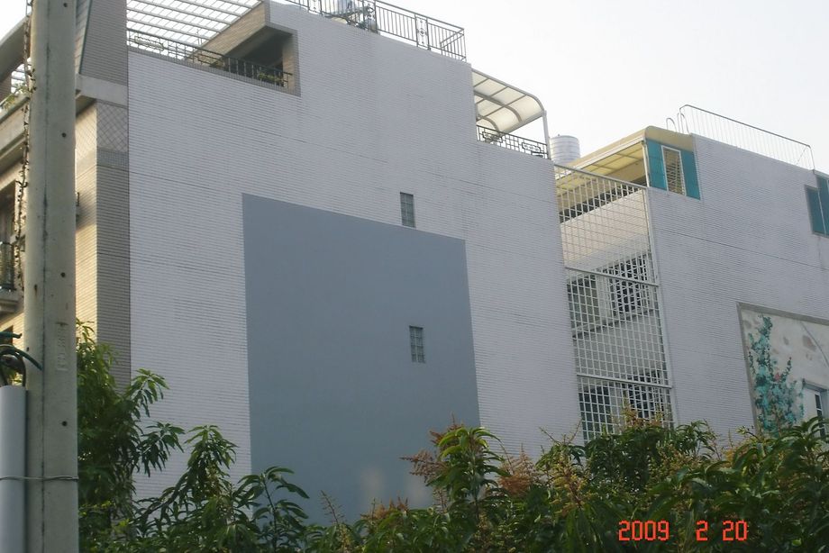 外牆水性及油性防水施工-施工後