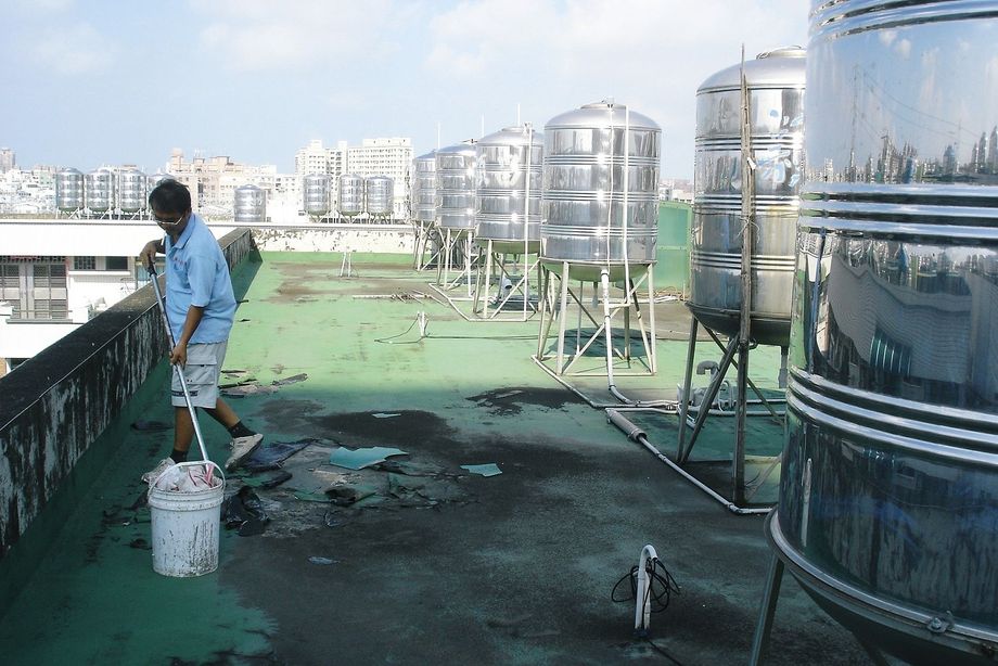 屋頂防水-施工前