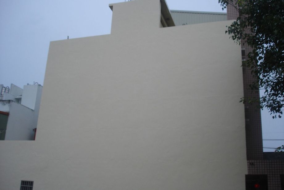 將軍區外牆防水施工後