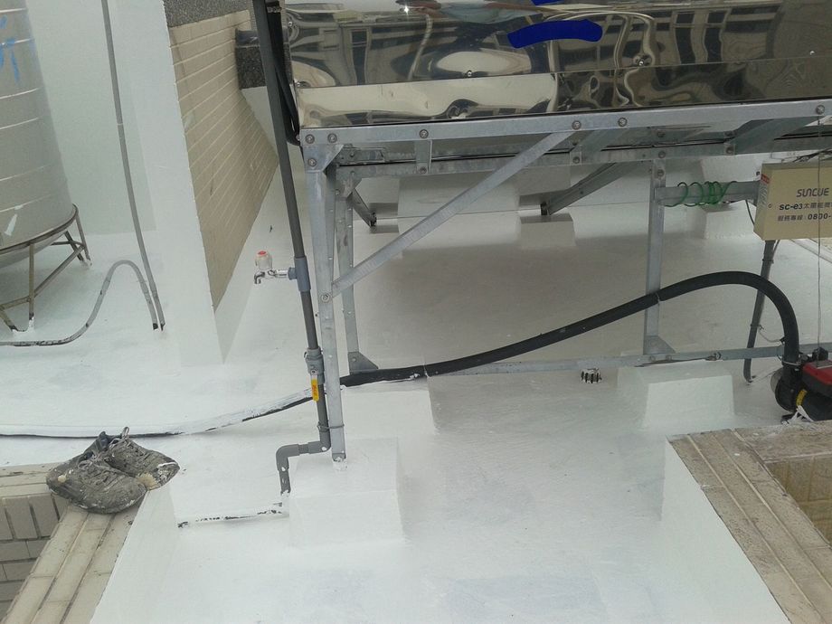 建平8街屋頂防水後