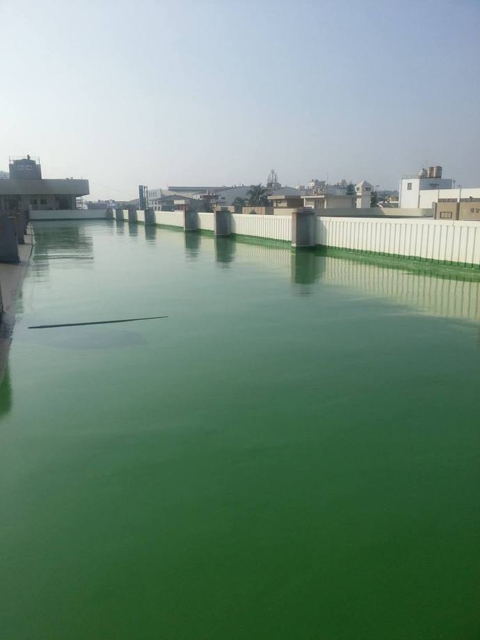 安平工業區屋頂防水施工