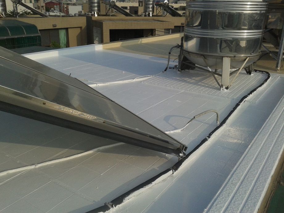 屋頂防水施工後