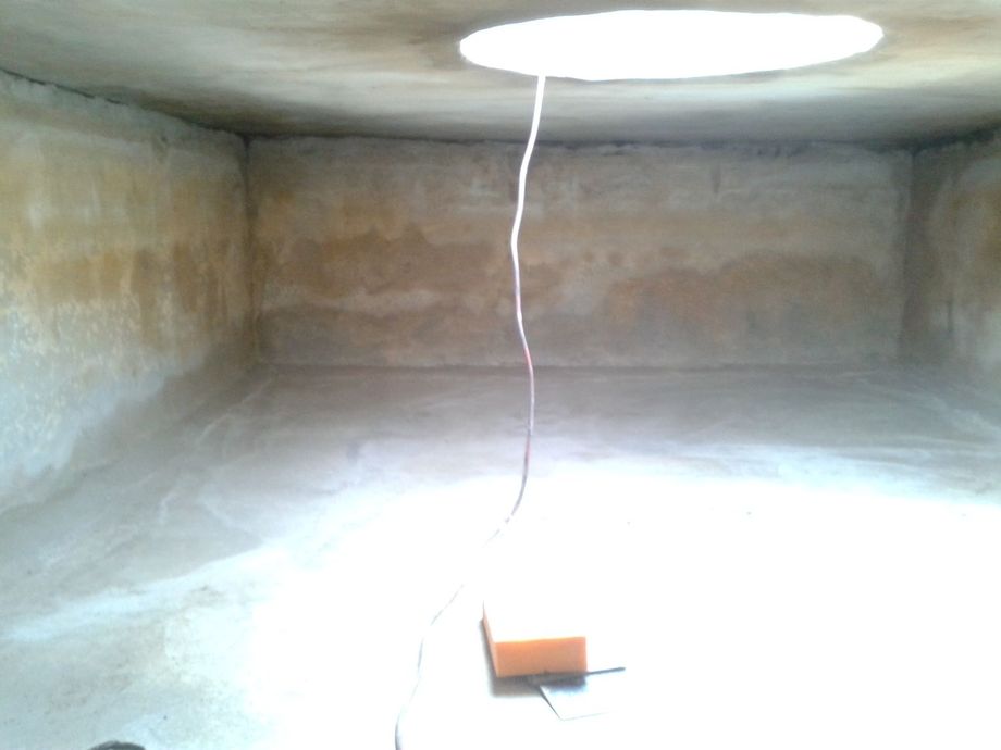 蓄水池防水施工前