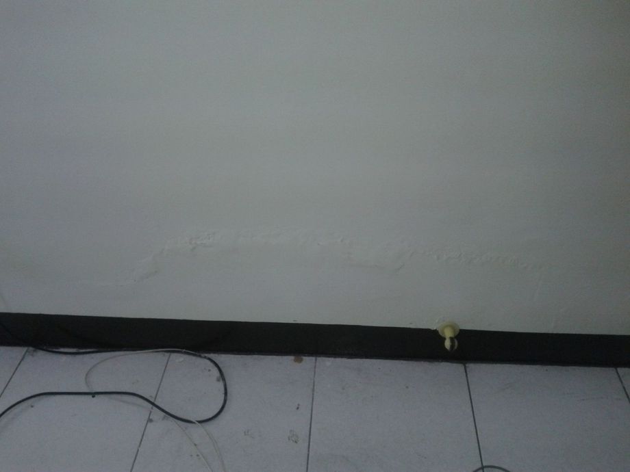 壁癌施工處理前