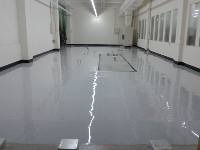 廠房耐磨地板施工