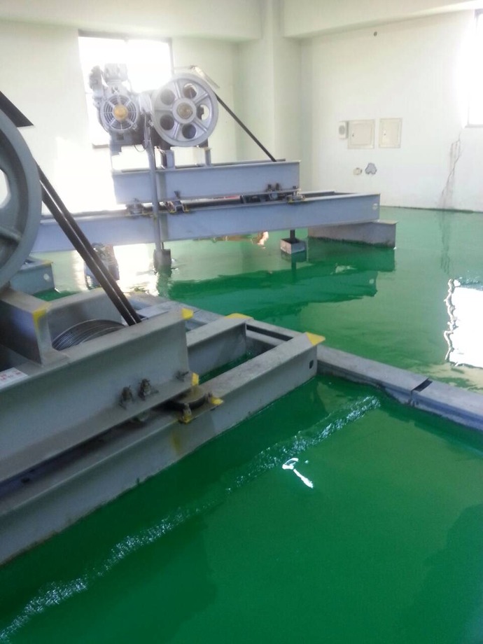新樓醫院機房EPOXY地坪-廠房耐磨地板
