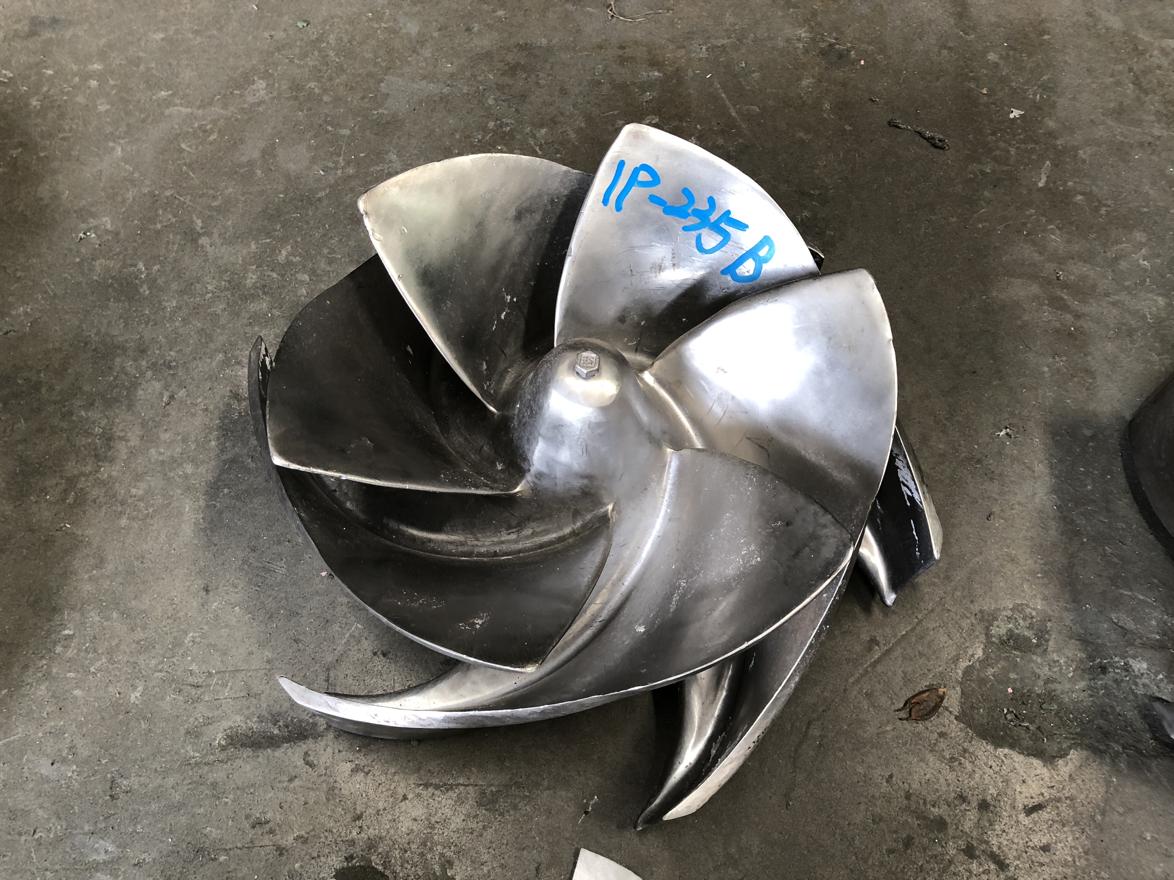 螺旋葉片-不銹鋼零件拋光