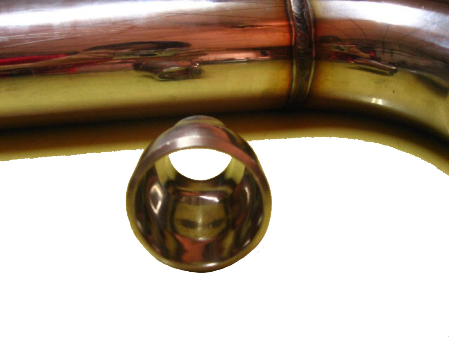 不銹鋼大小頭內外拋光