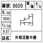 編號：8609　