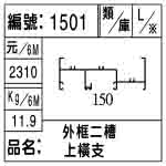 編號：1501　