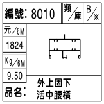 編號：8010　