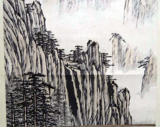 呂佛庭(山水畫)，水墨畫作品