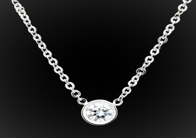 單鑽項鍊