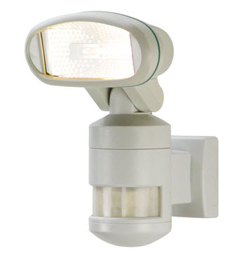 LED旋轉自動感應防盜追蹤燈