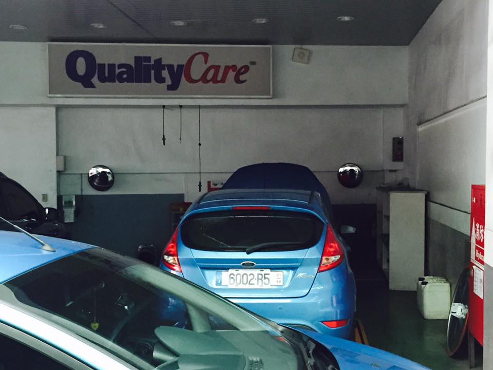 台南永康瑞特(福特)保養廠反射鏡安裝圖2