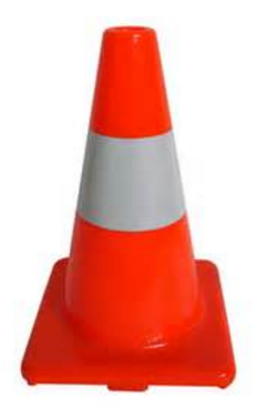 PVC交通錐(45CM)