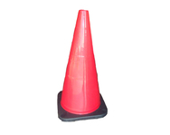 PVC交通錐(黑底)2.5KG