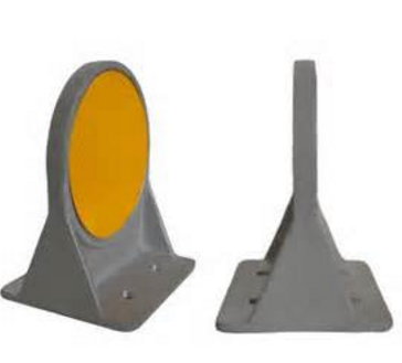 鑄鋁座式反光導標