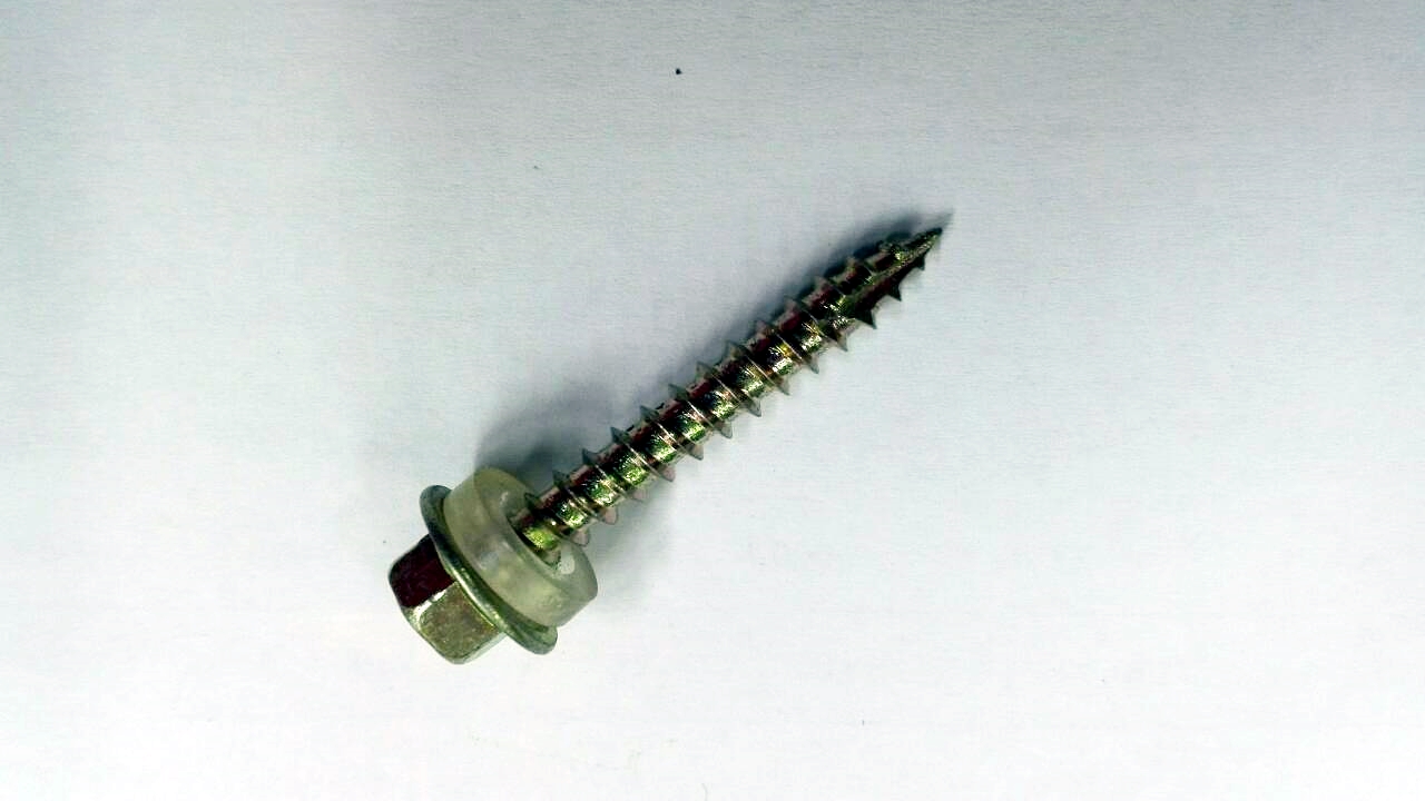 六角法蘭浪板釘(尖尾)